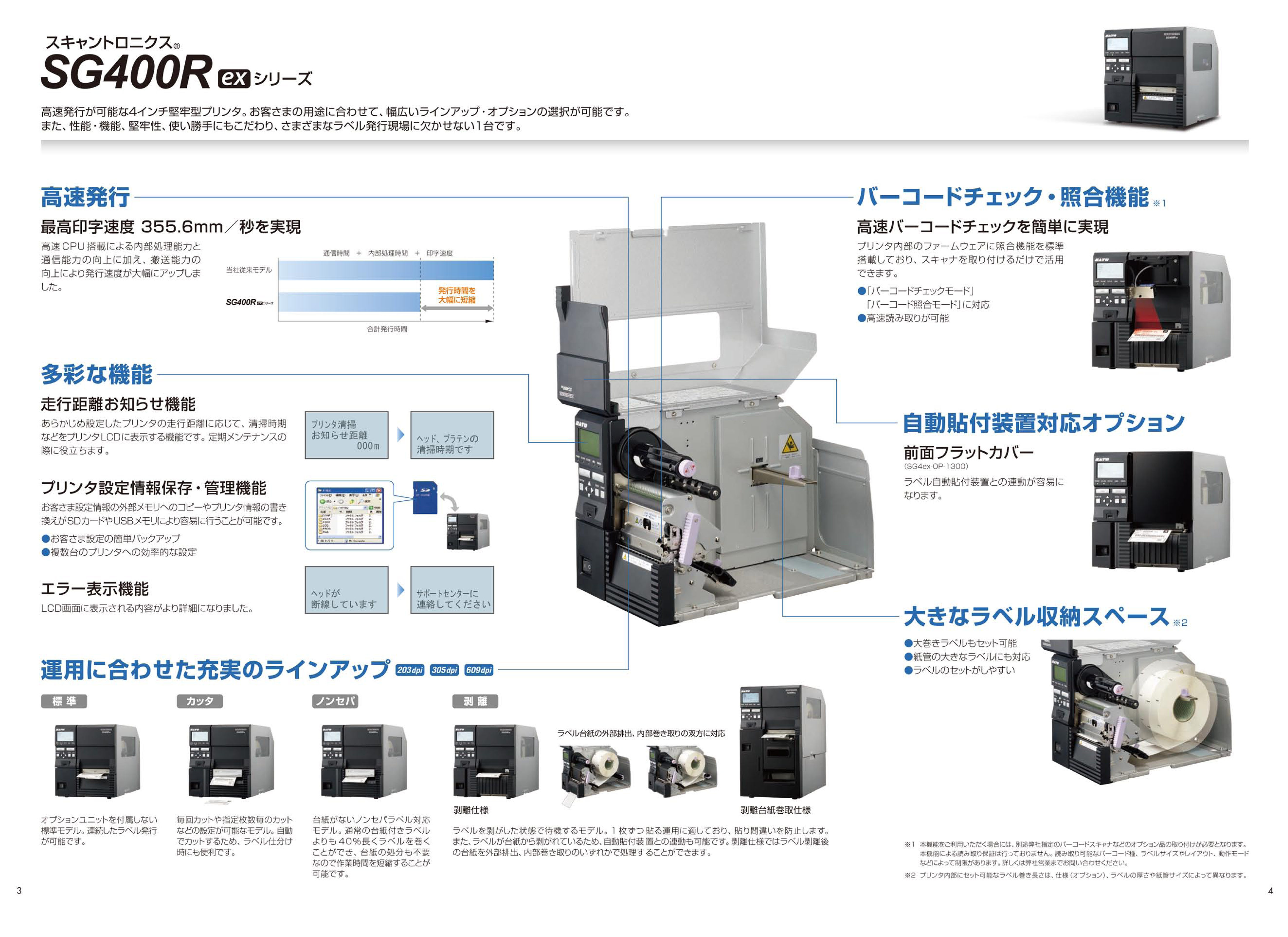 高級素材使用ブランド SATO サトー 感熱方式 熱転写方式 ラベルプリンター BF408R+CT LAN接続 カッターユニット付属 39626Y 