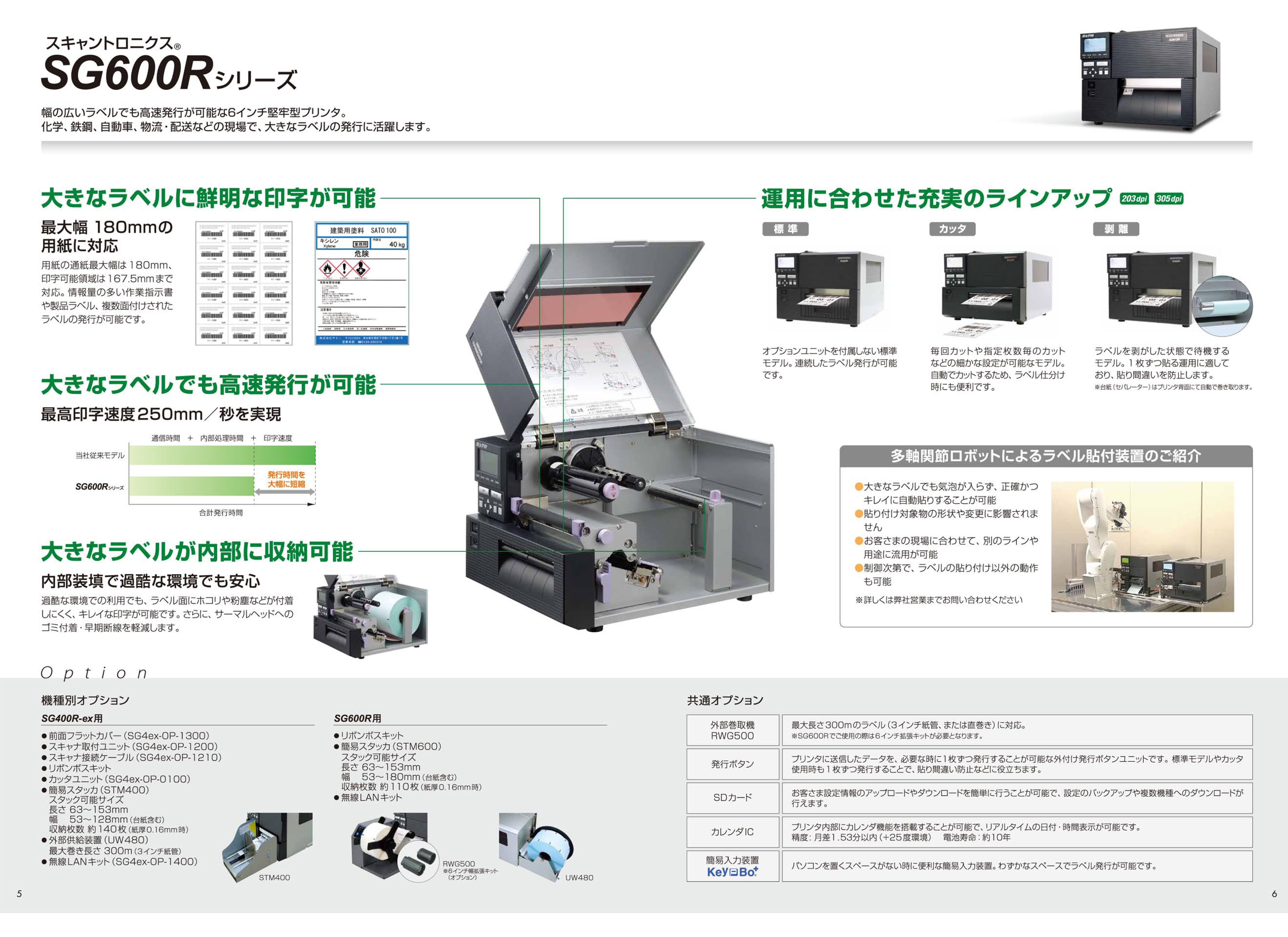 値下げ】 SATO サトー SG400Rシリーズ ラベルプリンタ Scantronics スキャントロニクス SG412R+CT カッター機能付き  LAN対応 43630Y