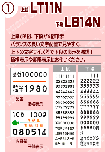 ハンドラベラー Duobeler220 LT11N LB14N