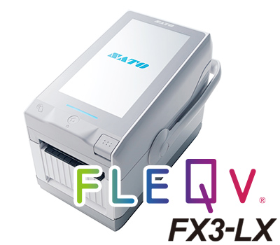 SATO バーコードプリンタ ラベルプリンタ フレキューブ FLEQV フレキューブ FX3-LX